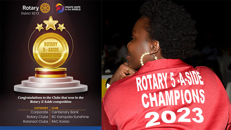 You are currently viewing Rotary Club Kampala Sunshine wins the 5 aside competition